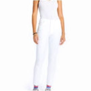 Mother Denim, The High Waisted Looker Ankle Fray - Fairest Of Them All, size 28